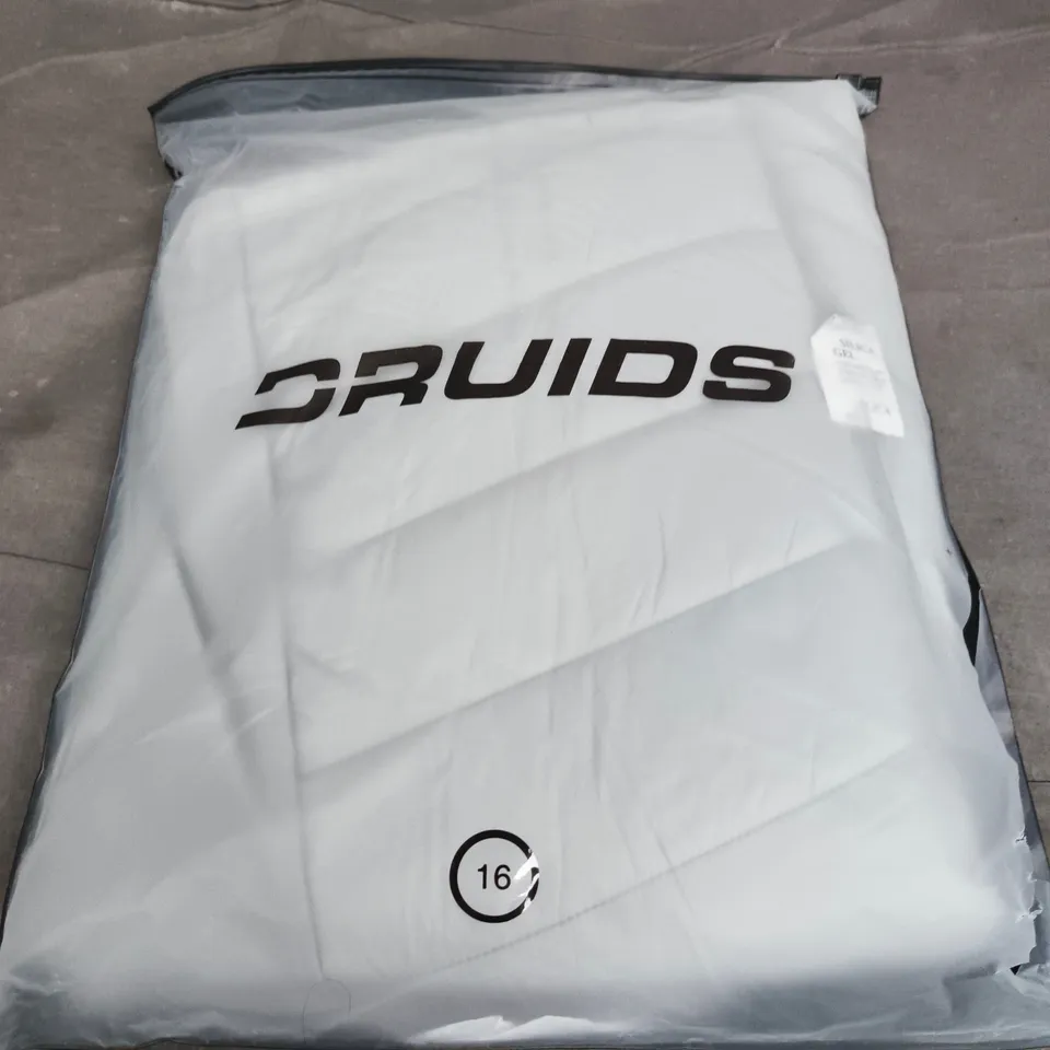 DRUIDS LADIES PANAMA GILET – GREY, UK SIZE 16