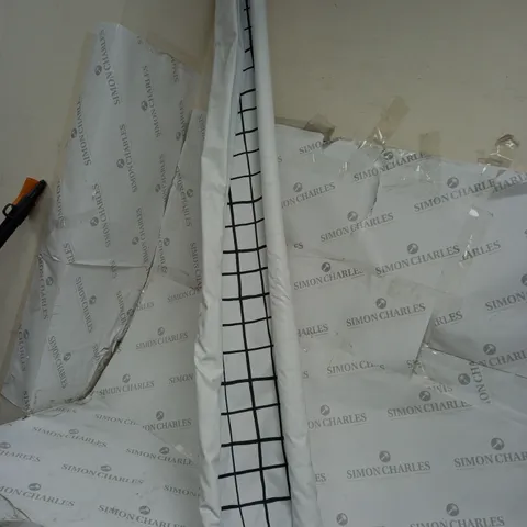 MONO CHECK PRINTED BLACKOUT ROLLER BLIND