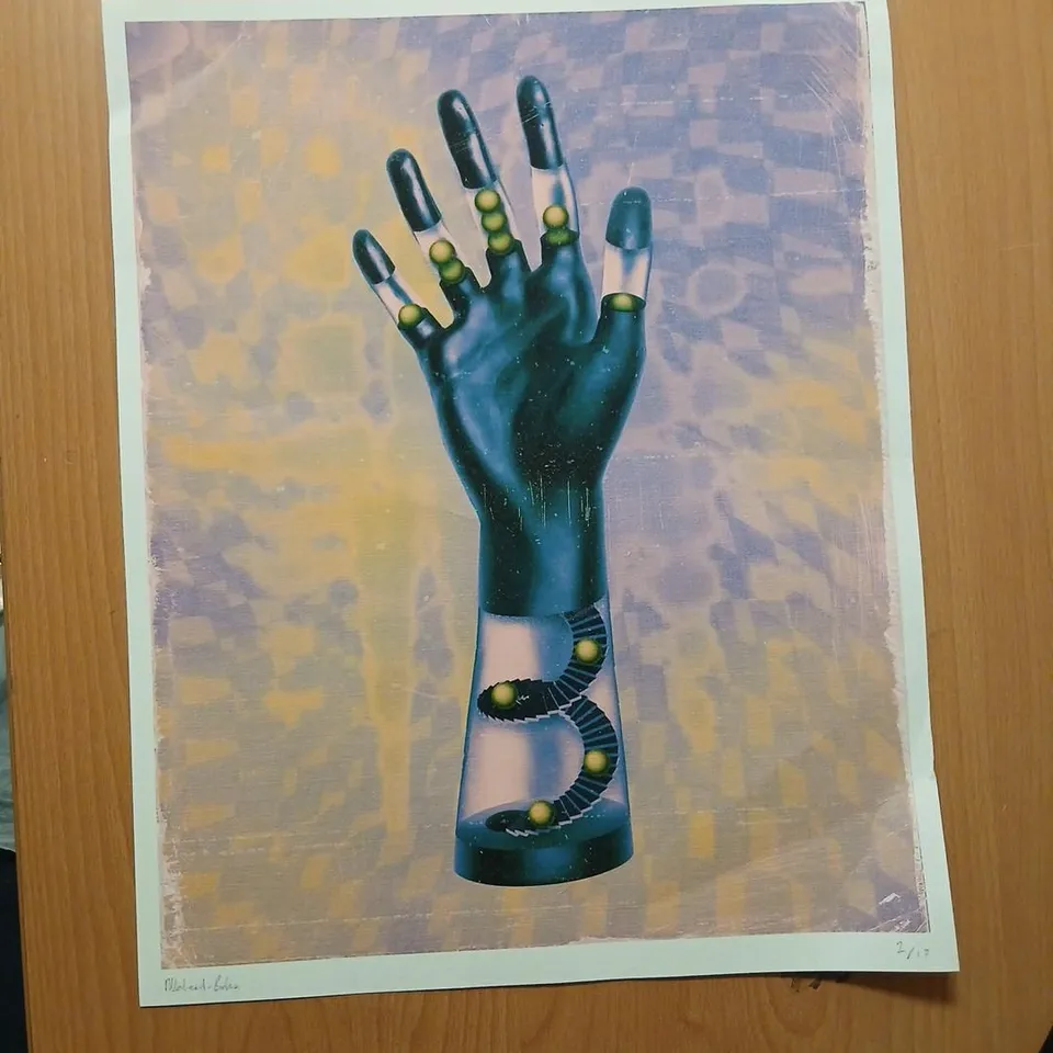 ROB HALHEAD 'PATHWAYS SIGNED PRINT NUMBERED (2/17)
