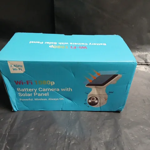 WI‑FI 1080P BATTERY CAMERA WITH SOLAR PANEL – MODEL Q50