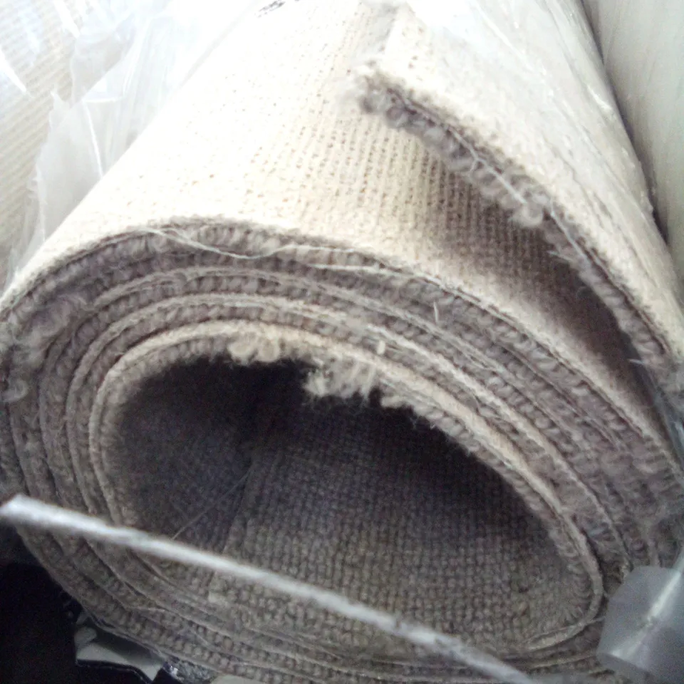 ROLL OF QUALITY NATURAL CO-ORDINATES CORD NEW TEMPEST CARPET 3*4M