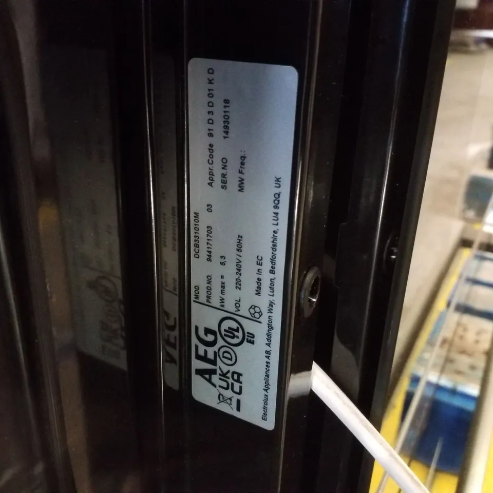 AEG DCB331010M BUILT IN ELECTRIC DOUBLE OVEN