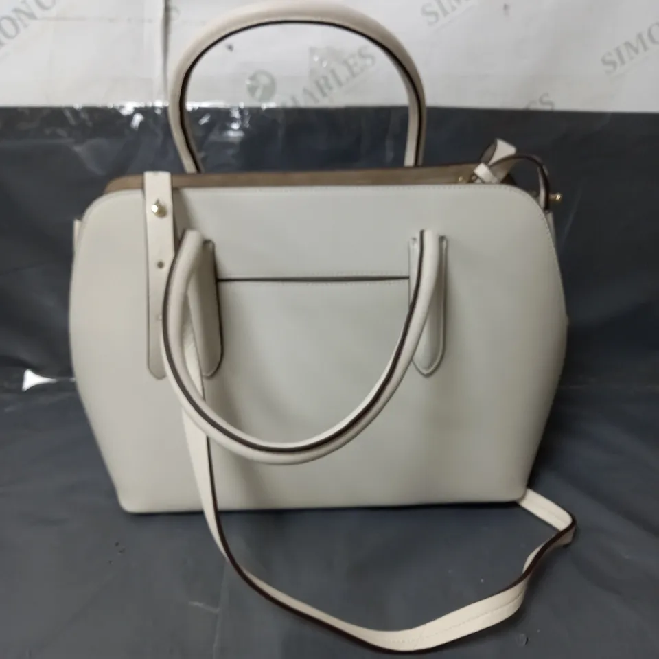 RADLEY LONDON LADIES CREAM LEATHER HANDBAG