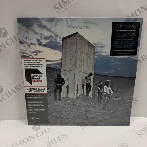 SEALED THE WHO WHO'S NEXT VINYL