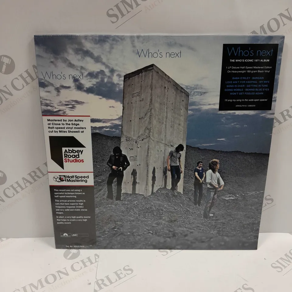 SEALED THE WHO WHO'S NEXT VINYL 