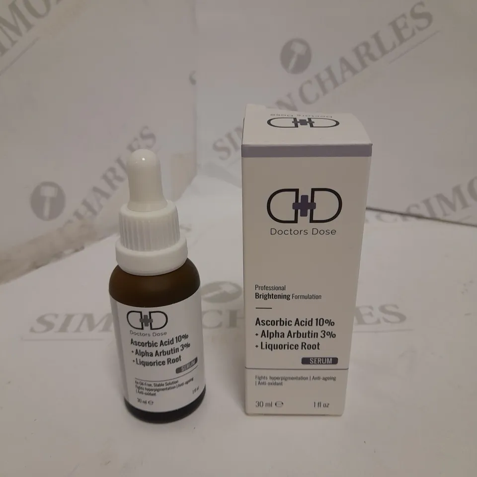 DOCTORS DOSE PROFESSIONAL BRIGHTENING FORMULATION - 30ML