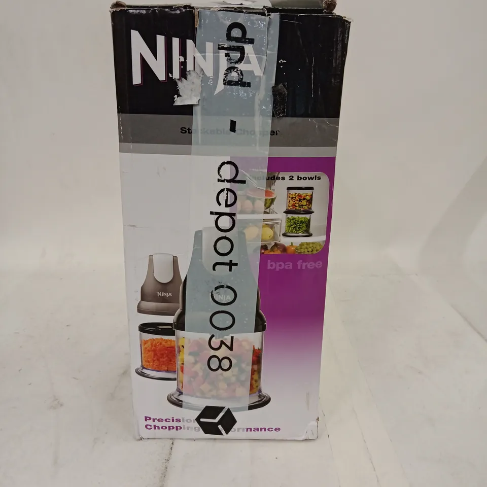 NINJA FOOD PROCESSOR NJ1002UKBK – BOXED
