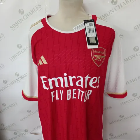 ARSENAL FC HOME SHIRT SIZE XL