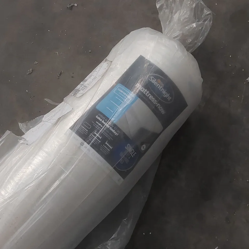 QUALITY BAGGED AND ROLLED SILENTNIGHT MATTRESS-NOW 90CM SINGLE MATTRESS