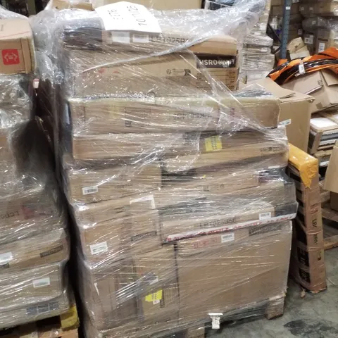 PALLET CONTAINING ASSORTED PRODUCTS INCLUDING BAR TABLE, FLOOR CABINET & KITCHEN SHELF