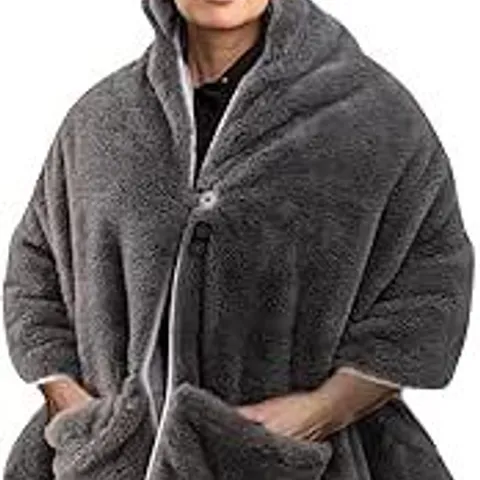 BOXED HOMEDICS COSY CORDLESS WARMING SHAWL 