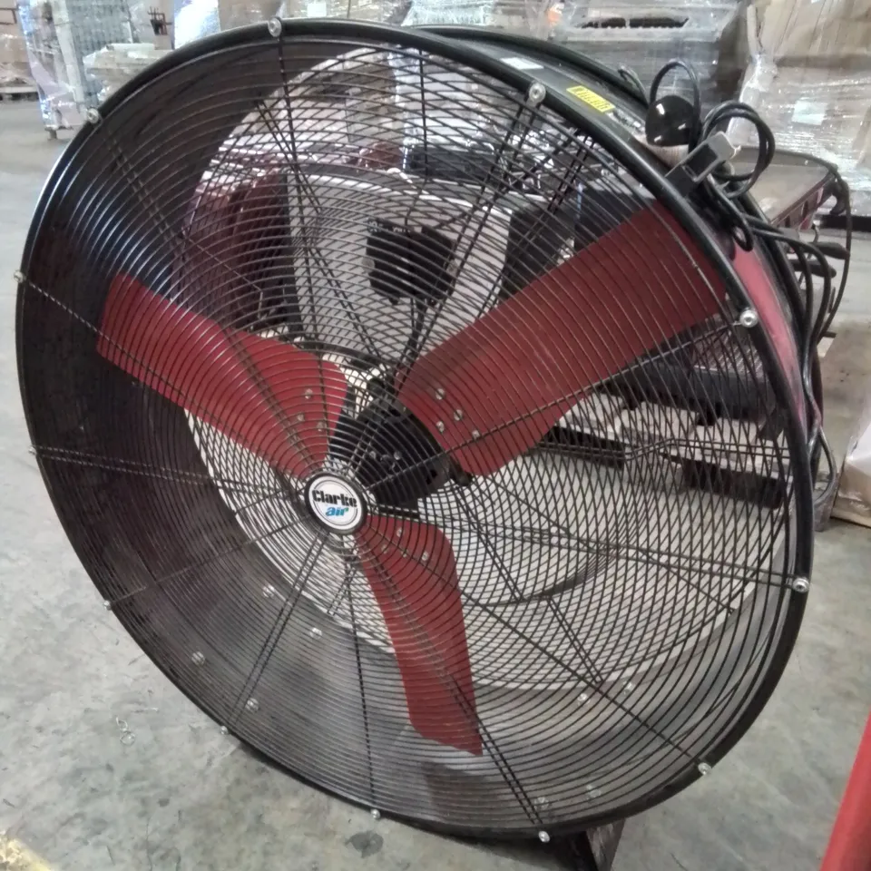CLARKE AIR VERY LARGE COMMERCIAL FLOOR FAN