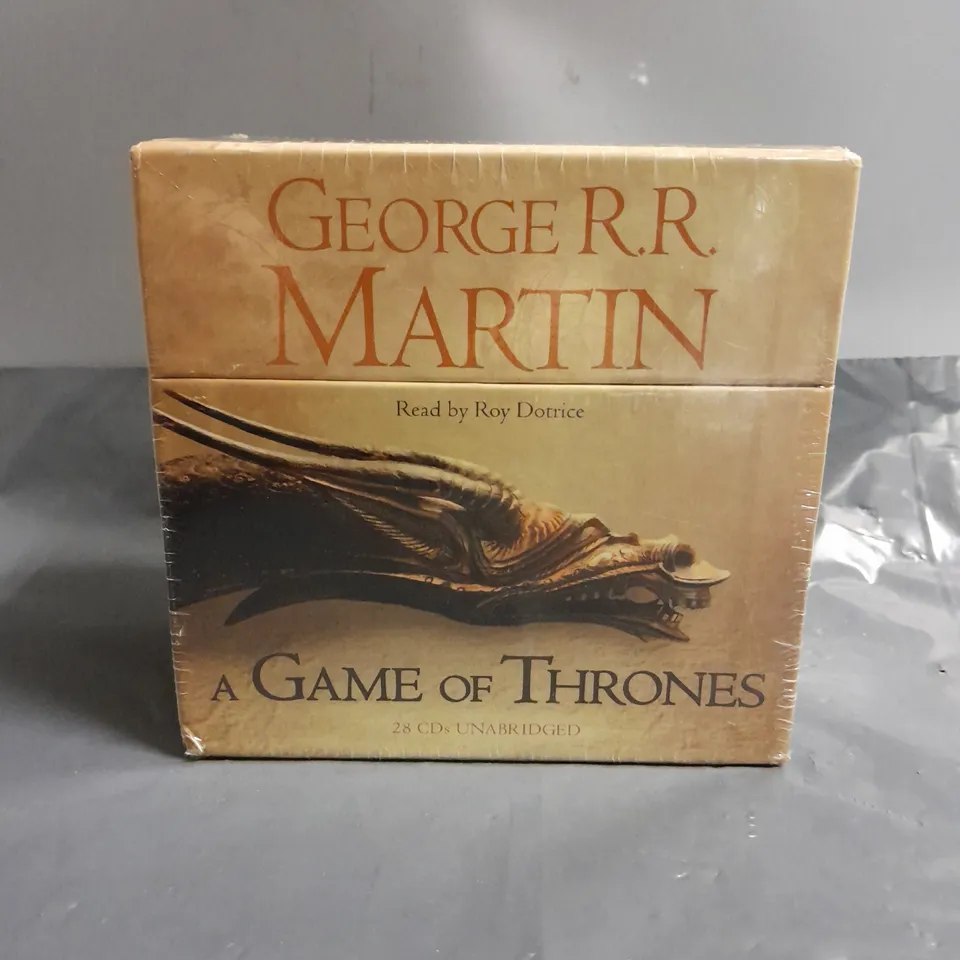 A GAME OF THRONES BY GEORGE RR MARTIN CDS