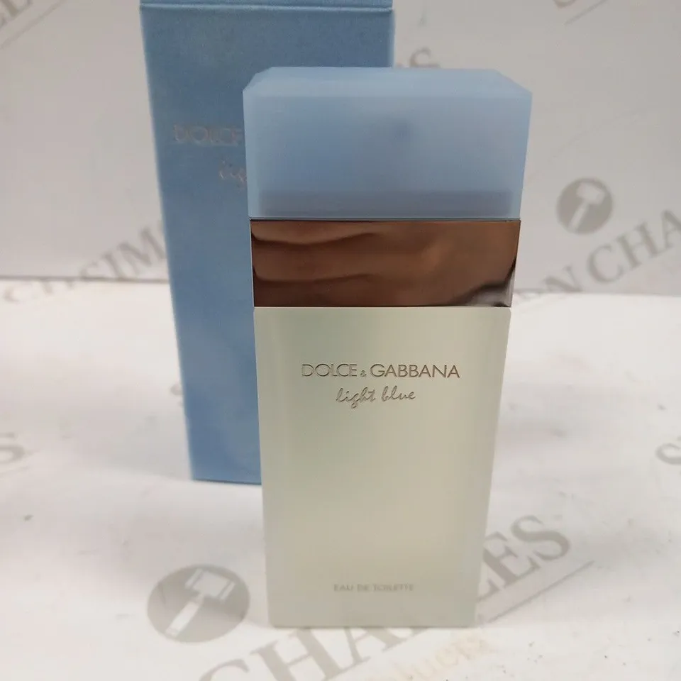 BOXED DOLCE & GABBANA LIGHT BLUE EAU DE TOILETTE 50ML