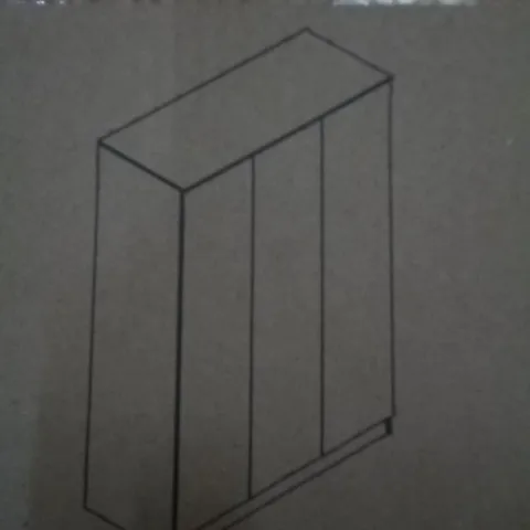BOXED FWSTYLE STORAGE 3 DOOR WARDROBE