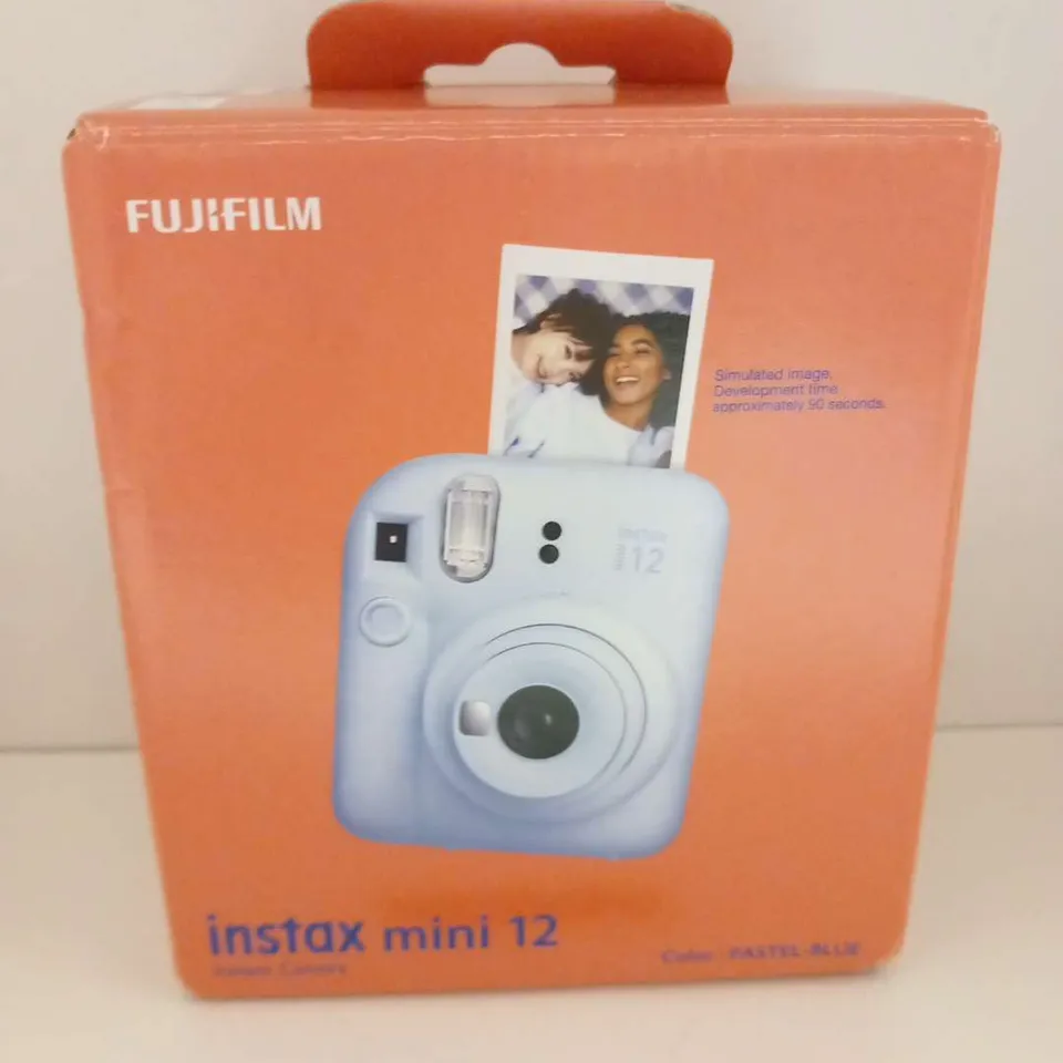 BOXED FUJIFILM INSTAX MINI 12 INSTANT CAMERA