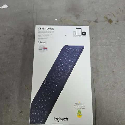 LOGITECH KEYS-TO-GO BLUETOOTH KEYBOARD – DARK BLUE 