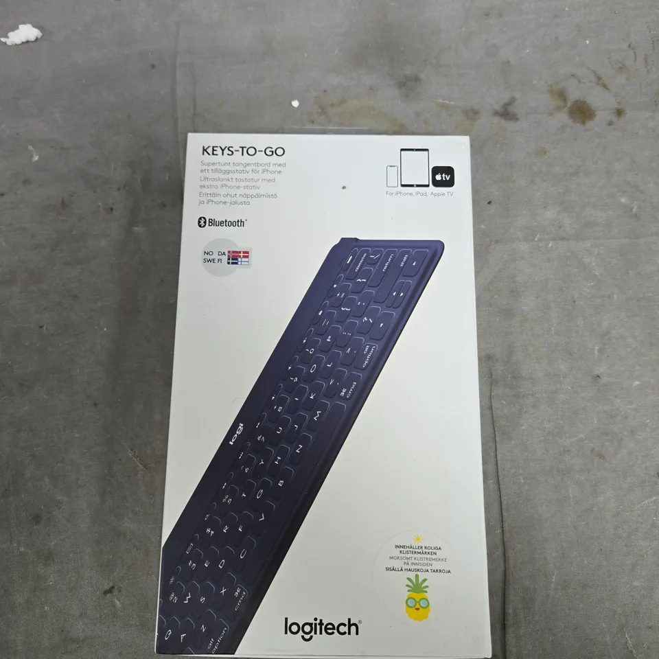 LOGITECH KEYS-TO-GO BLUETOOTH KEYBOARD – DARK BLUE
