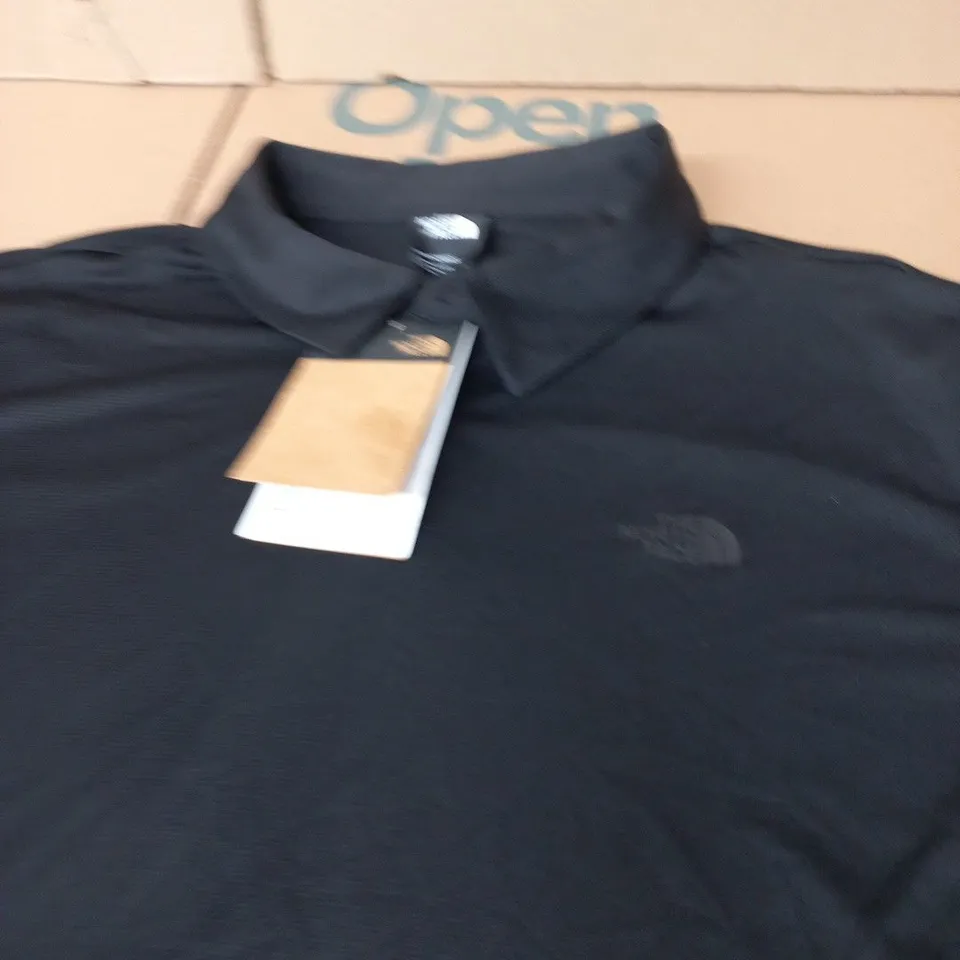 THE NORTH FACE POLO SHIRT – BLACK - SIZE L