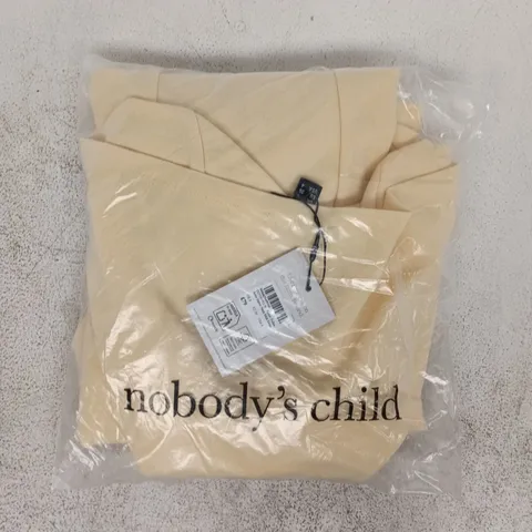 BAGGED NOBODY'S CHILD AMIE HALTER NECK MIDI DRESS IN BUTTER YELLOW SIZE UK 8