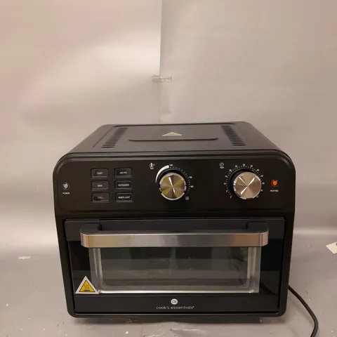 BOXED COOK'S ESSENTIAL 21-LITRE AIRFRYER OVEN IN BLACK