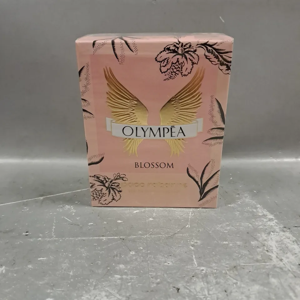 BOXED AND SEALED OLYMPEA BLOSSOM PACO RABANNE EAU DE PARFUM FLORALE 50ML