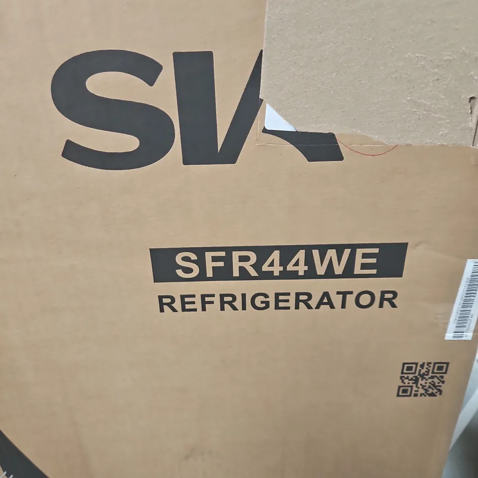 BOXED SIA REFRIDGERATOR SFR44WE - COLLECTION ONLY
