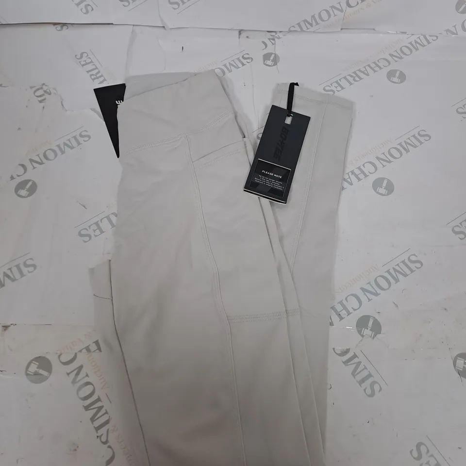 BO+TEE GREY CASUAL LEGGINGS SIZE XS