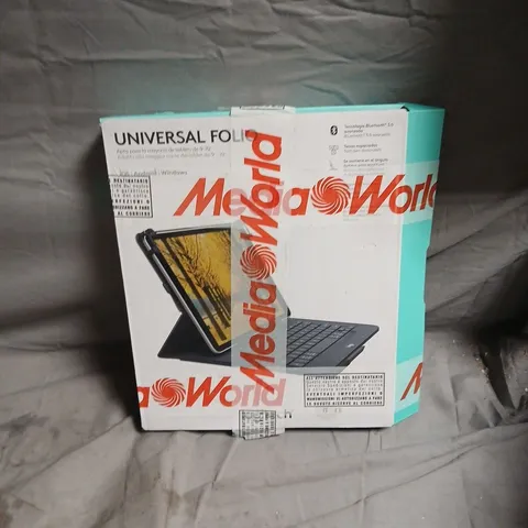 LOGITECH UNIVERSAL FOLIO TABLET CASE WITH KEYBOARD