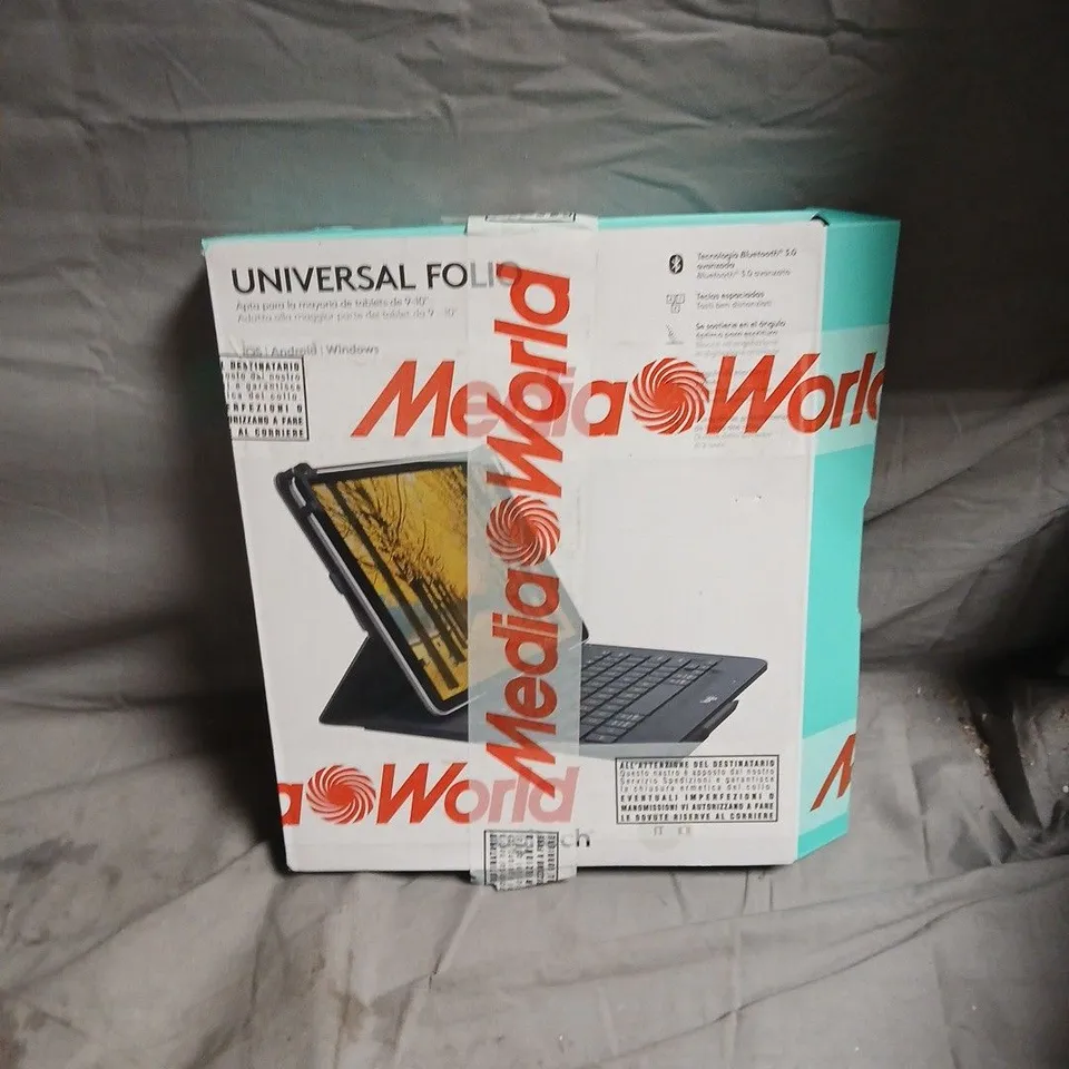 LOGITECH UNIVERSAL FOLIO TABLET CASE WITH KEYBOARD