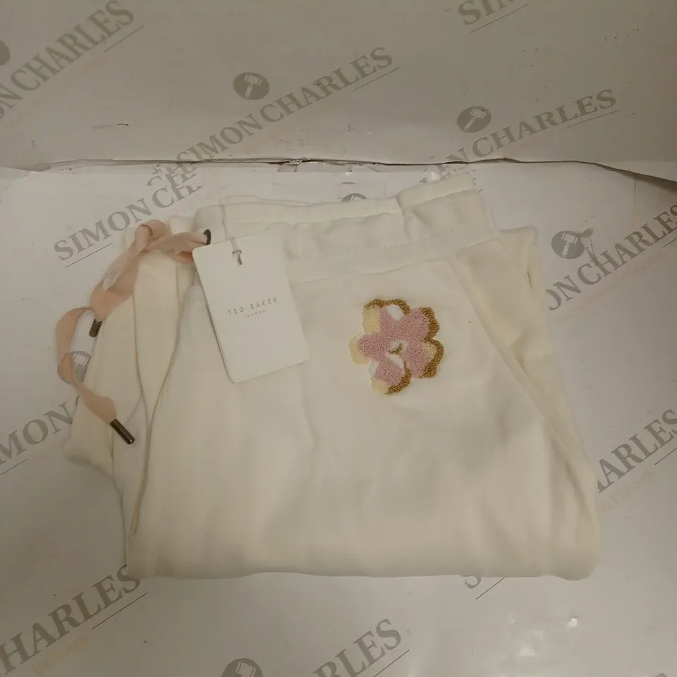 TED BAKER WOMENS DORRINO PANT - WHITE - SIZE 12.