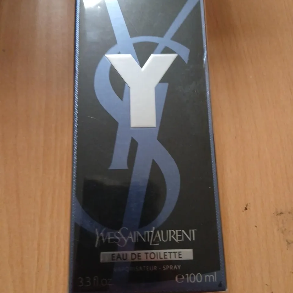 BOXED YVES SAINT LAURENT Y EAU DE TOILETTE 100ML