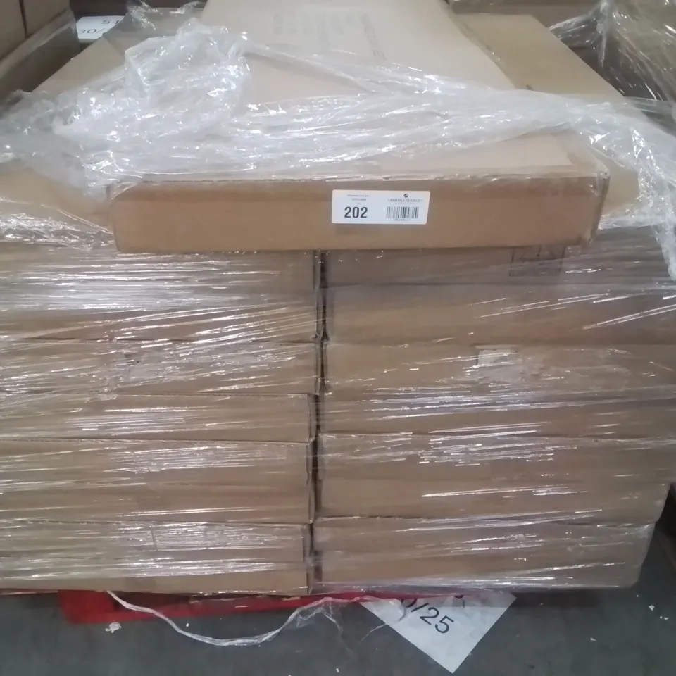 PALLET CONTAINING LARGE QUANTITY OF PIGEON HOLE CD UNIT - BEDCH