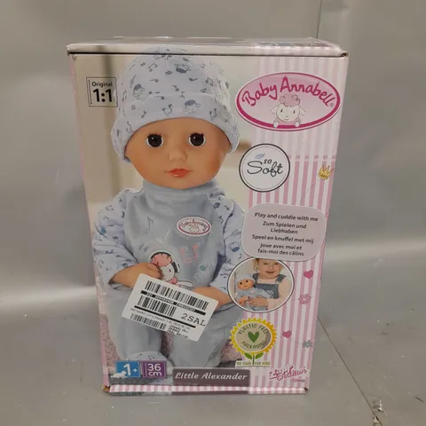 BABY ANNABELL LITTLE ALEXANDER 
