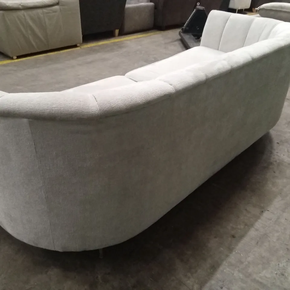 GUILD FABRIC 3 SEATER SOFA - IVORY RRP £699