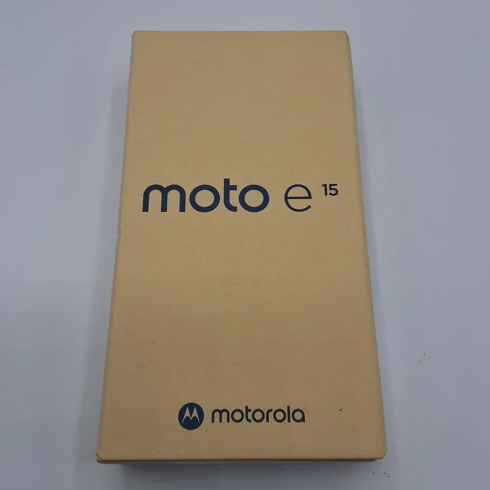 BOXED MOTOROLA MOTO E15 2+64GB IN MISTY BLUE - XT2523-6