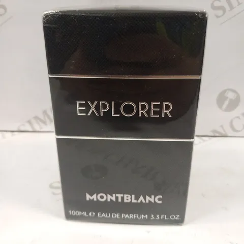 BOXED AND SEALED EXPLORER MONT BLANC EAU DE PARFUM 100ML