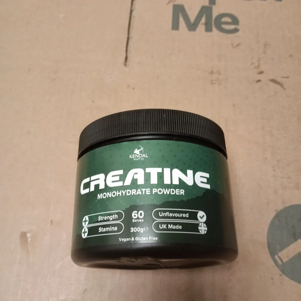 KENDAL MINT CO CREATINE MONOHYDRATE POWDER 300G - BB 11/2027