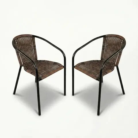 BOXED SET OF 2 SAN REMO CHAIRS