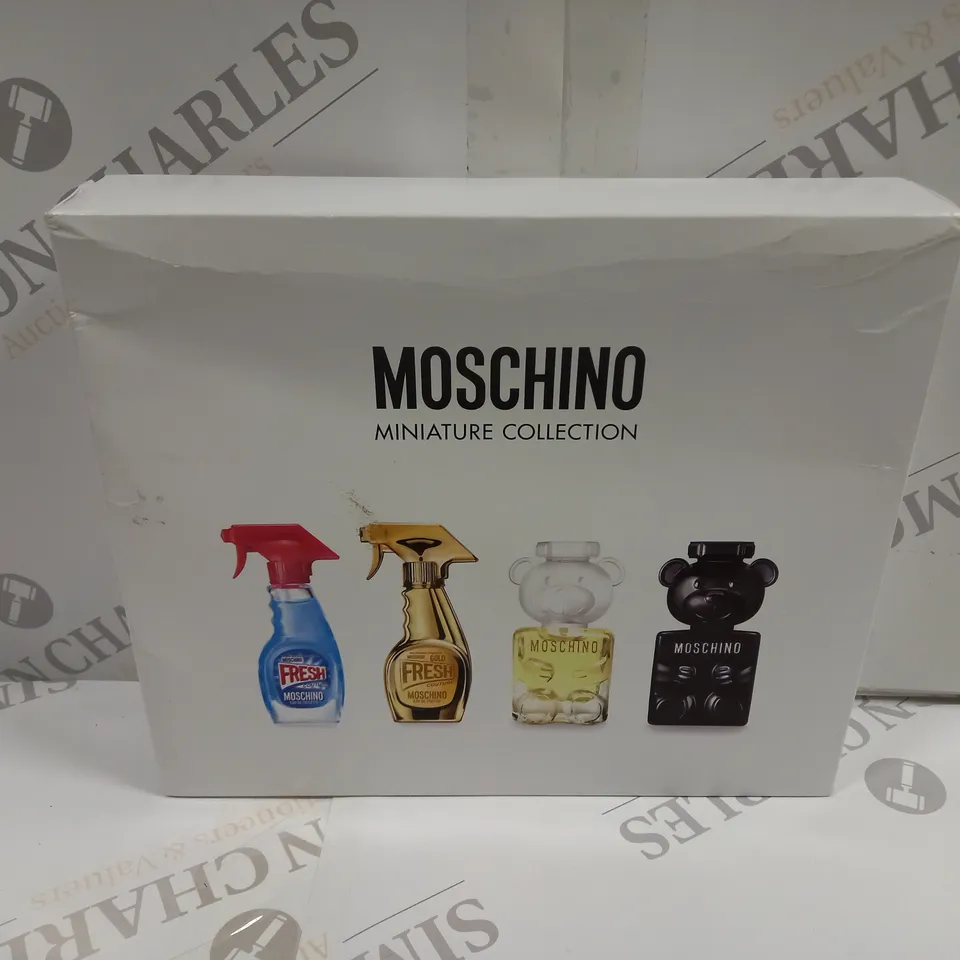 SEALED BOXED MOSCHINO MINIATURE COLLECTION