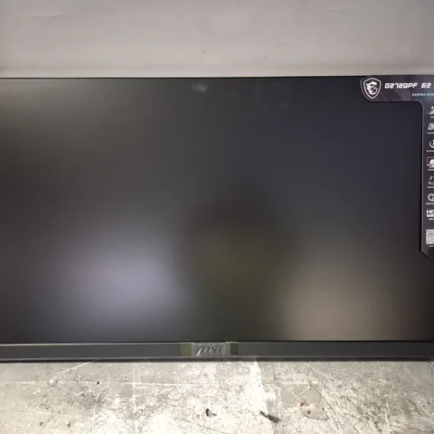 MSI G272QPF GAMING MONITOR E2 GAMING MONITOR