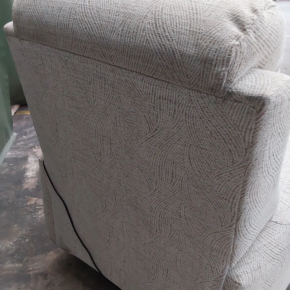 QUALITY BRITISH DESIGNER G PLAN HAMILTON POWER RECLINING EASY CHAIR CORAL MULTI FABRIC 