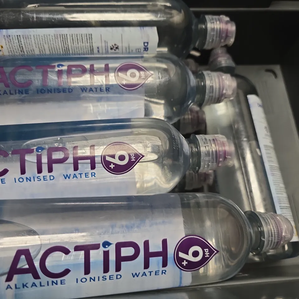 APPROXIMATELY 10 ASSORTED DRINKS ITEMS TO INCLUDE - ACTIPH IONISED WATER 
