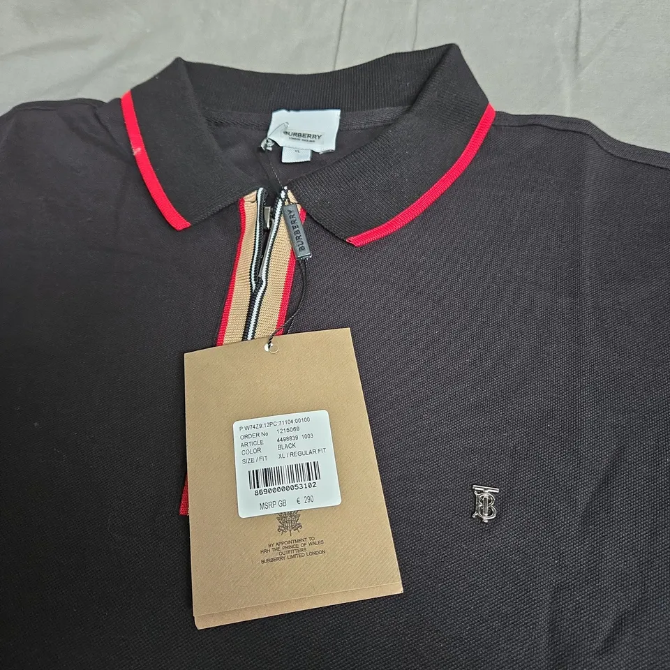 BURBERRY POLO SHIRT SIZE XL