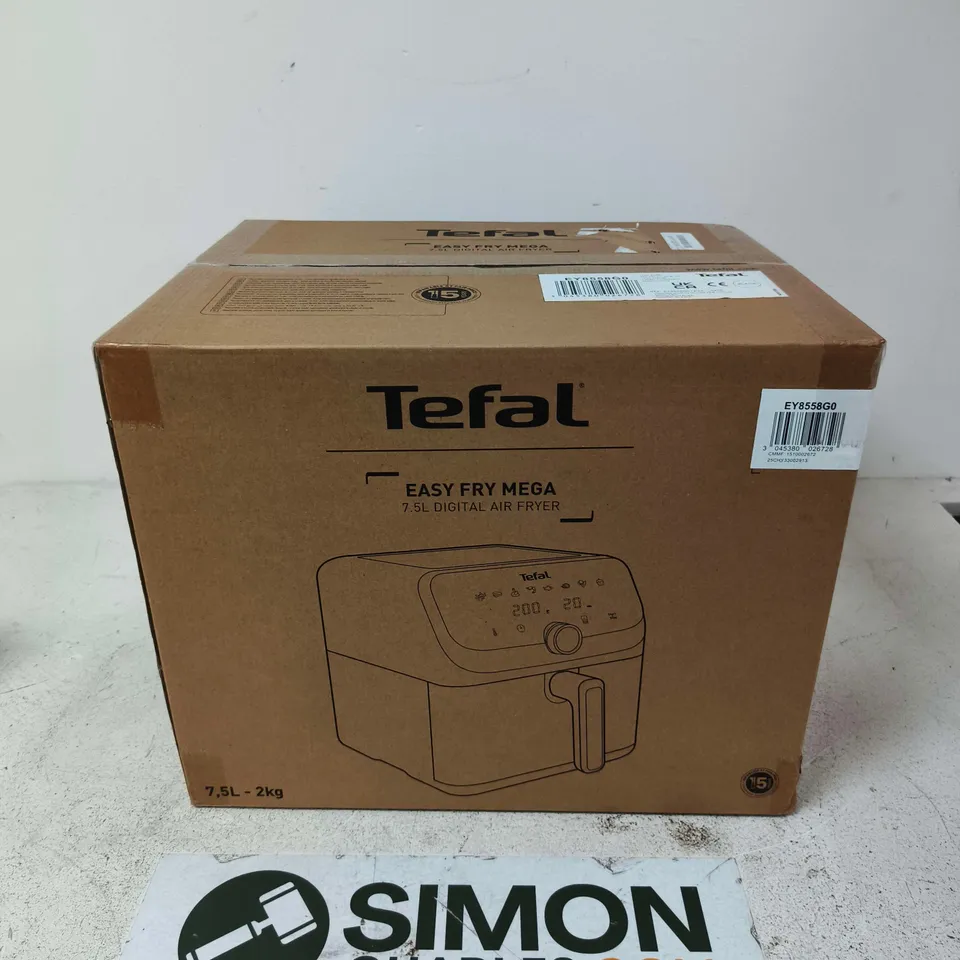 SEALED TEFAL EASY FRY MEGA 7.5L DIGITAL AIR FRYER