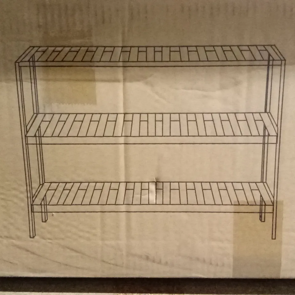 BOXED BAMBOO SHOE RACK (1 BOX)