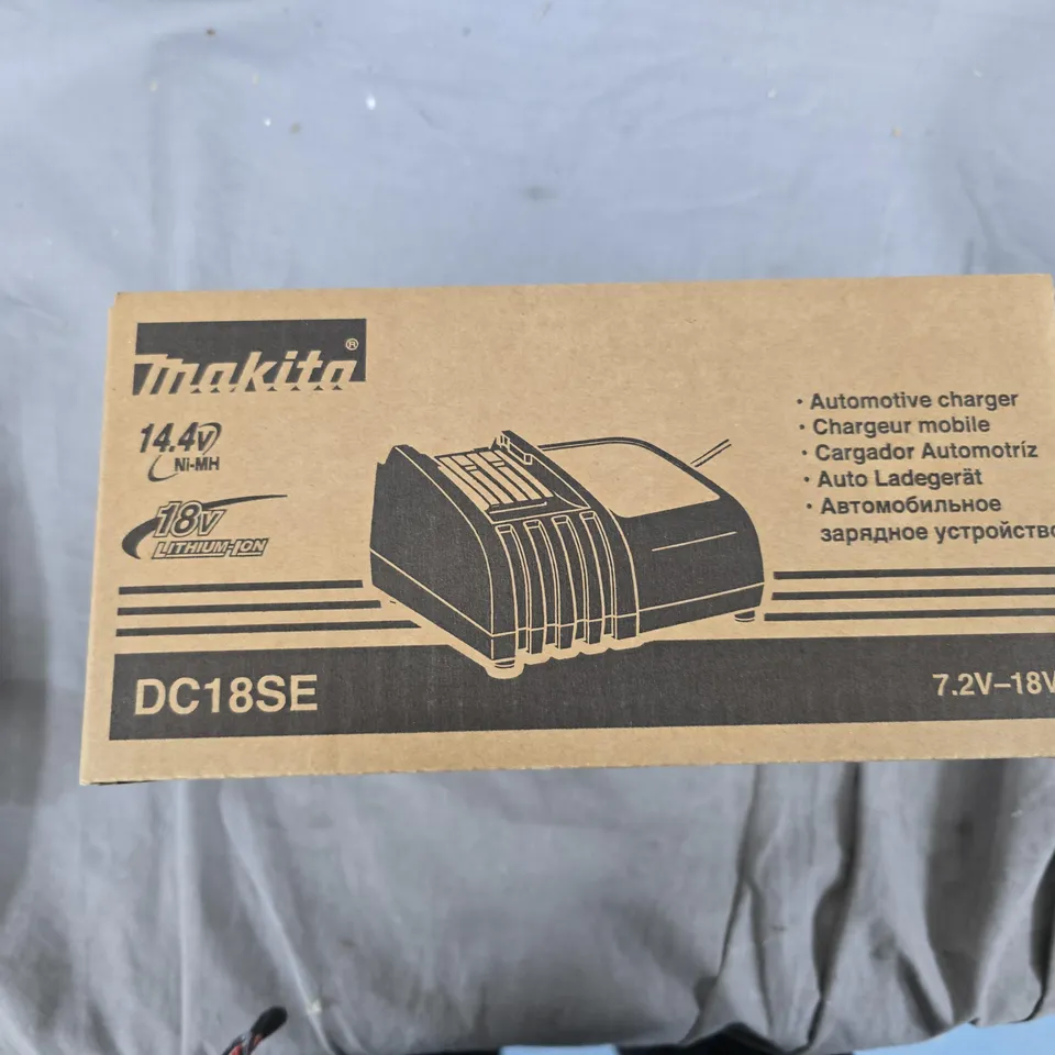 MAKITA DC18SE BATTERY CHARGER 7.2V-18V – BOXED
