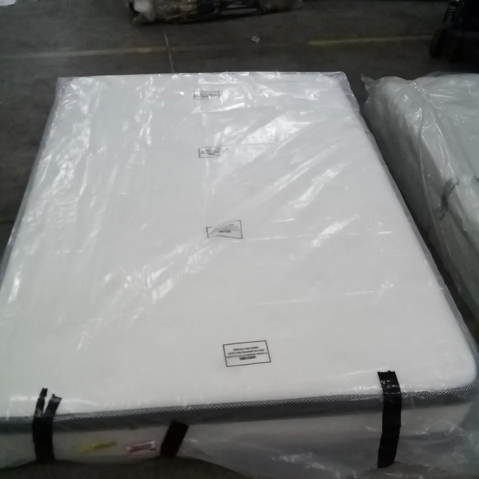 QUALITY BAGGED 4'6" DOUBLE CALTHORPE PILLOW TOP POCKET SPRUNG MATTRESS