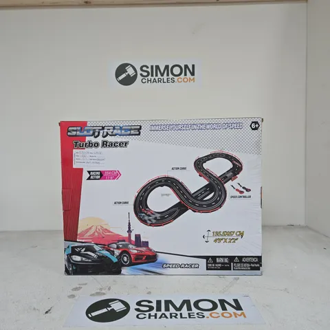 SLOT RACE TURBO RACER TRACK SET – BOXED