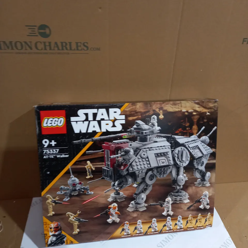 BOXED LEGO STAR WARS 75337 AT-TE WALKER RRP £124.99
